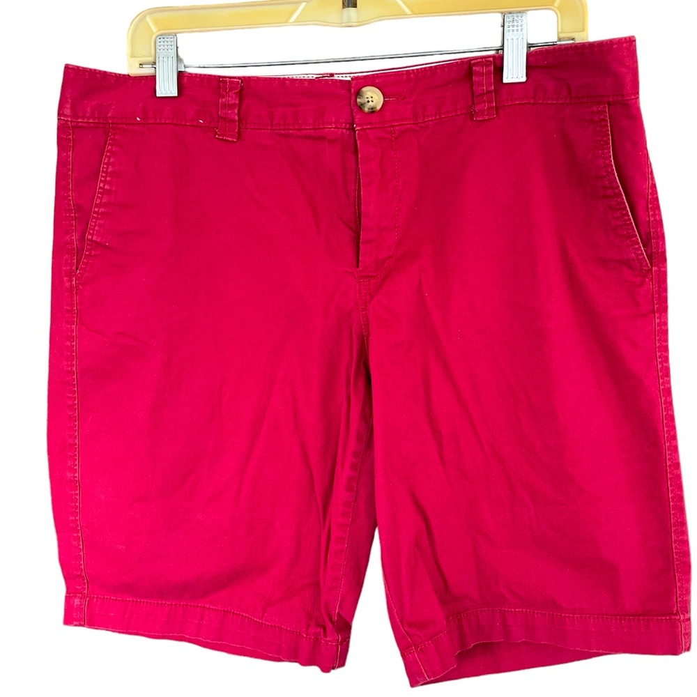 DOCKER size 14 shorts, red, pockets